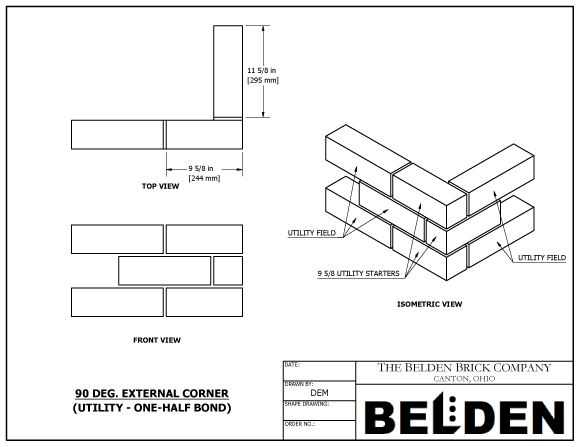 Utility Assembly (One-Half Bond)